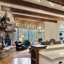 Designing luxurious stone fireplaces with a hidden treasure, River Rock.