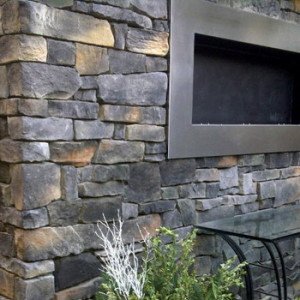 Smart fireplace design ideas for use with contemporary stone