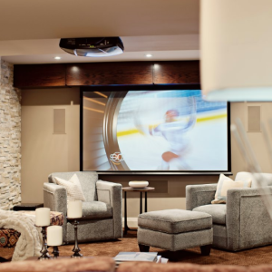 Stylish basement designs that use our signature stone texture panels