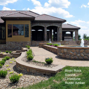 Stone houses come in many different styles like the classic Spanish villa.