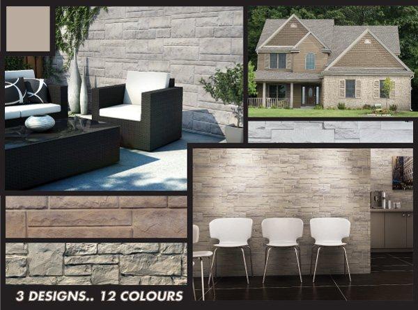 Stoneselex newsletter polymer stone siding